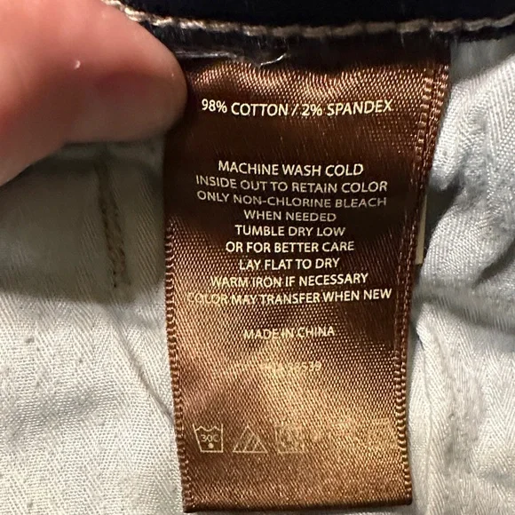 Kut from the Kloth Katy Ankle Straight Leg Dark Wash jeans 6 raw hem - Picture 7 of 8